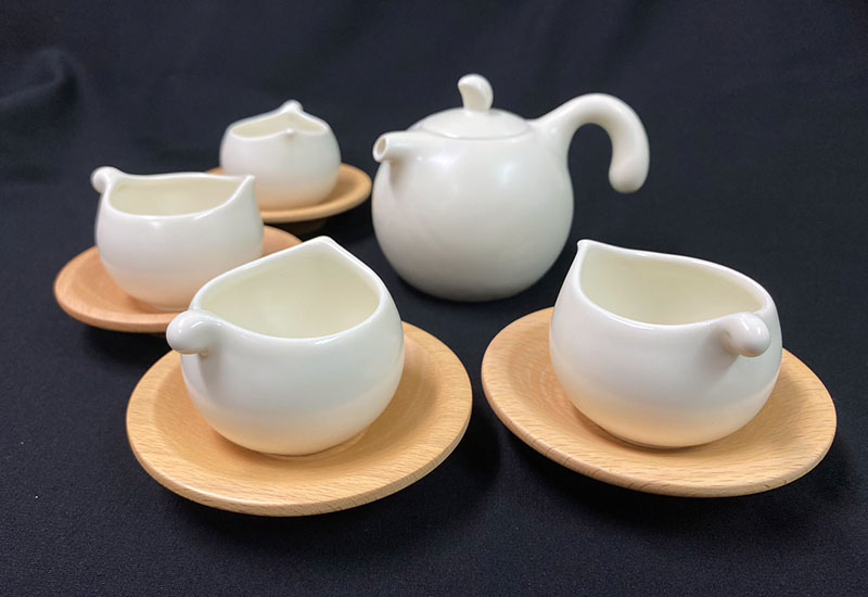 雙鴻 雀悅 Taiwan Tit-茶組(9件組) 茶具組 teapot cup
